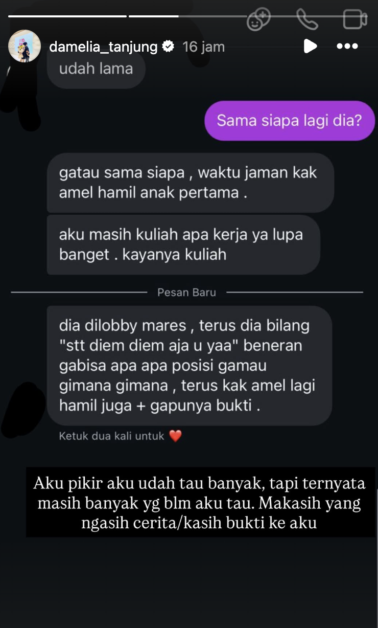 Bukti perselingkuhan Arief Juntara